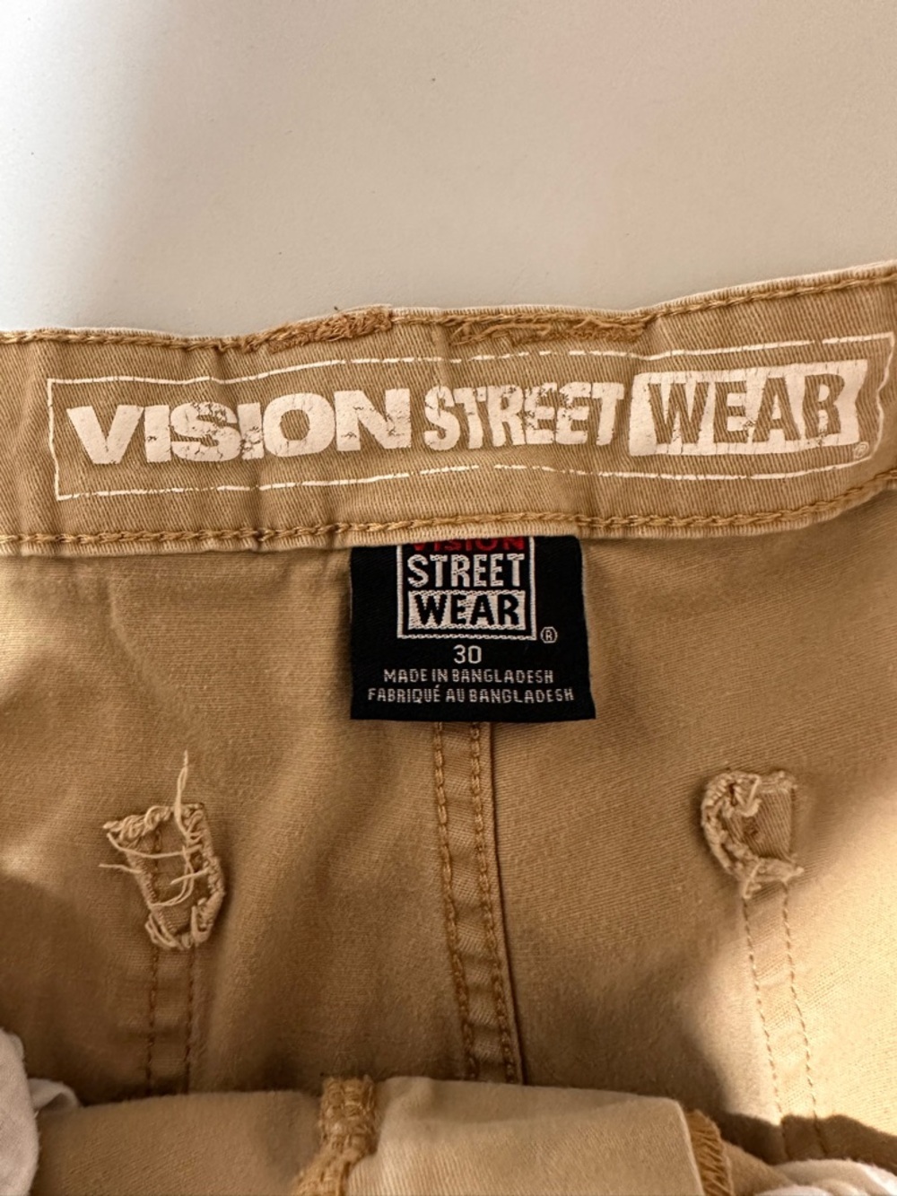 Y2K VISION STREET WEAR Carpenter Cargo Skate Grunge Workwear Pants - Picture 4 of 6